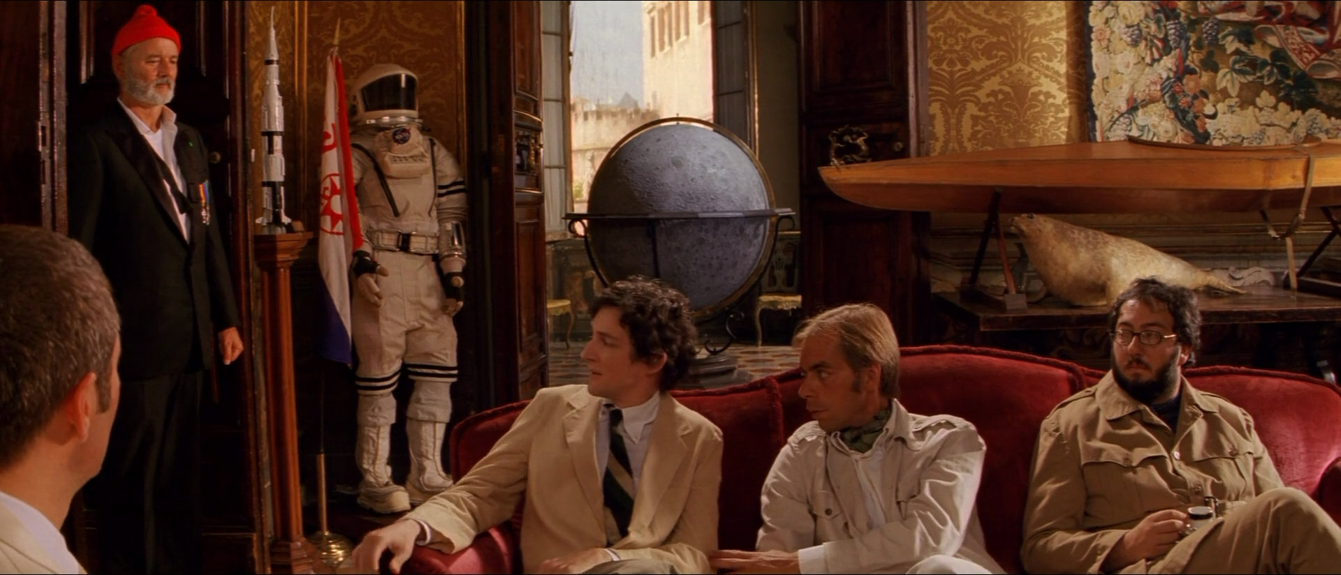 Zissou at the Explorers Club