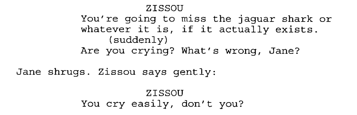 Life Aquatic script screenshot